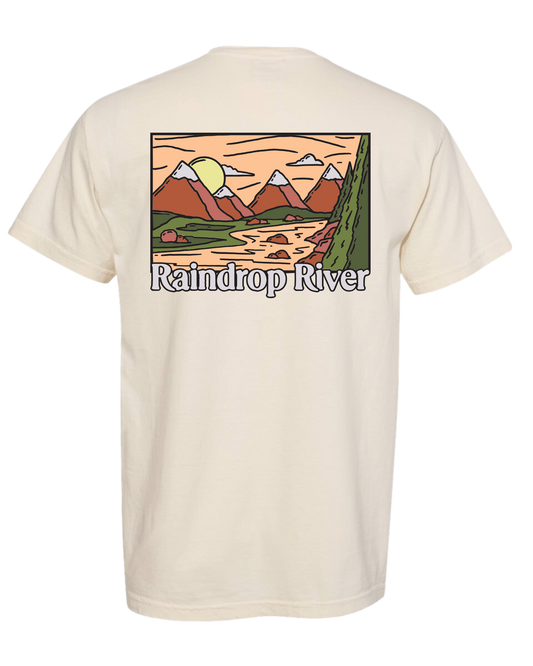 Raindrop River Tee