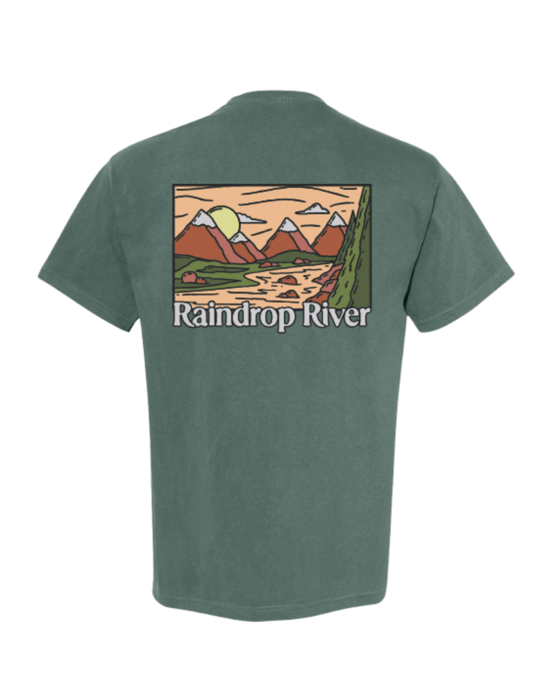 Raindrop River Tee